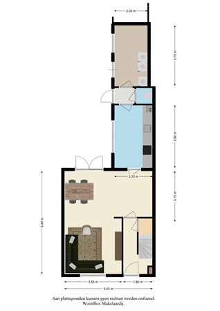 Floorplan - Van Rijckevorselstraat 20, 5282 PH Boxtel